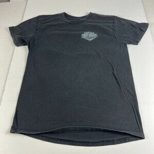 2011 Harley Davidson Shirt Medium Black Liberty Bell Pennsylvania Short Sleeve